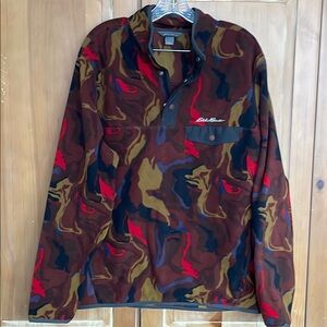 Eddie Bauer camo pullover Sweater